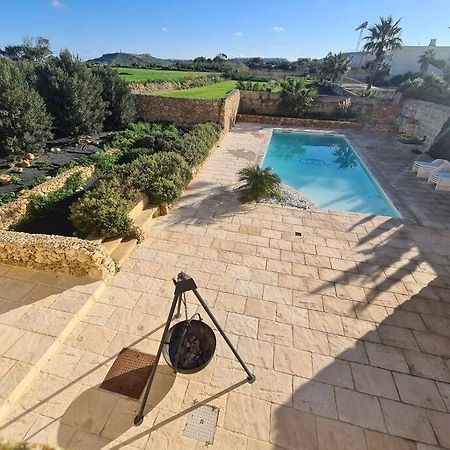 Farmhouse Villa With Large Pool And Garden In Gozo Għarb Kültér fotó